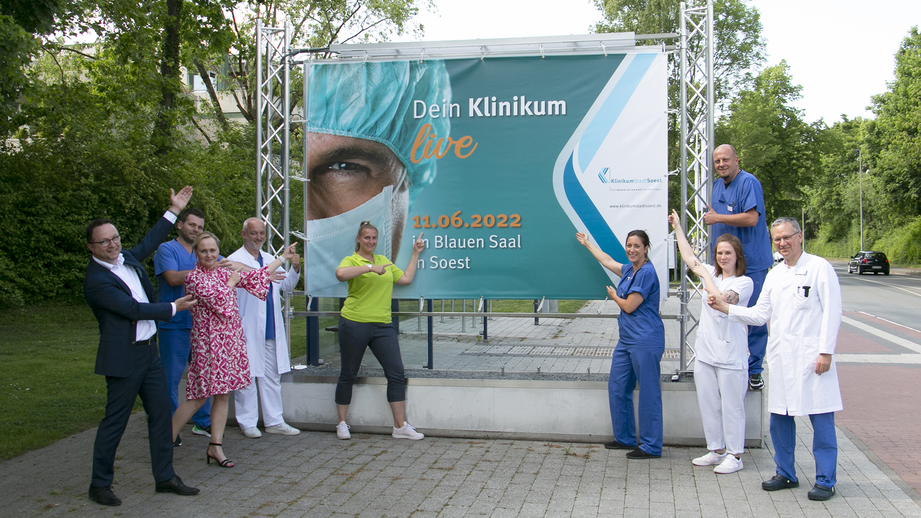 Das Klinikum-Team freut sich bereits auf „Dein Klinikum live“ am 11.06.2022 Das Klinikum-Team freut sich bereits auf "Dein Klinikum live" am 11.06.2022