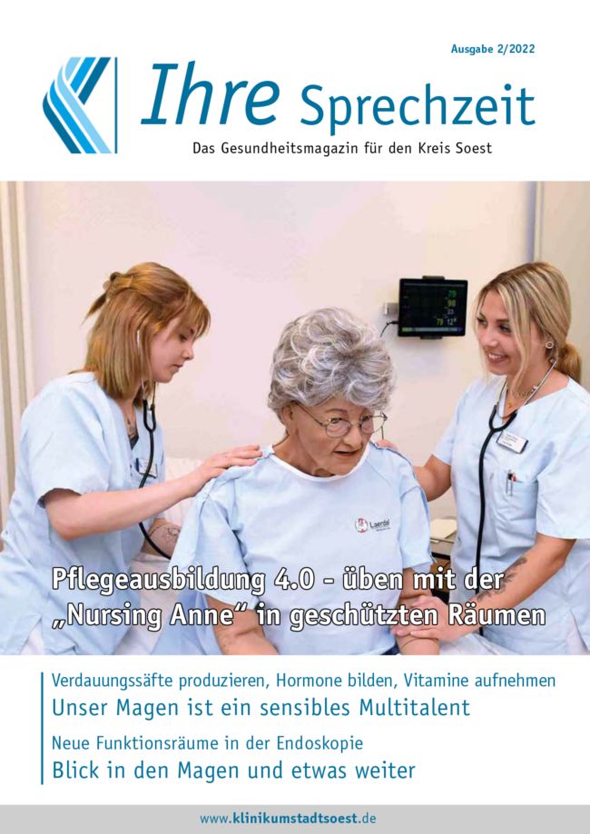 Ihre Sprechzeit 2022-2 Ihre Sprechzeit Ausgabe 2022-2