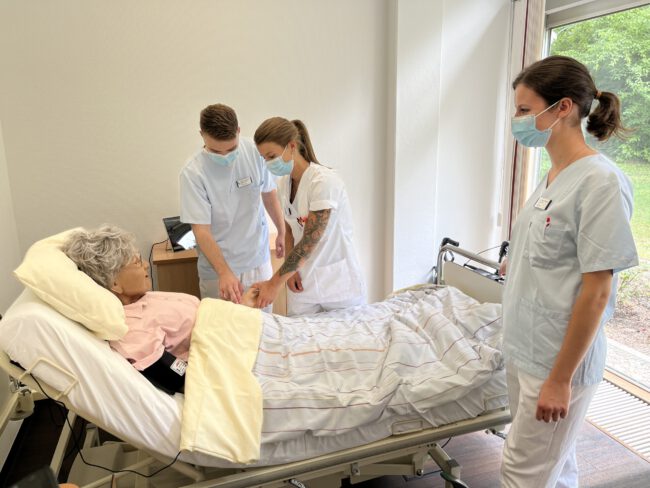 Skills Lab in der Albrecht-Schneider-Akademie Skills Lab in der Albrecht-Schneider-Akademie