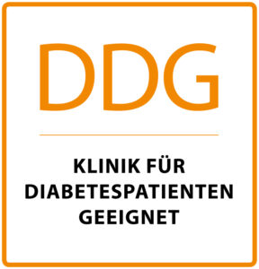 Zertifikat DDG - Klinik für Diabetespatienten geeignet