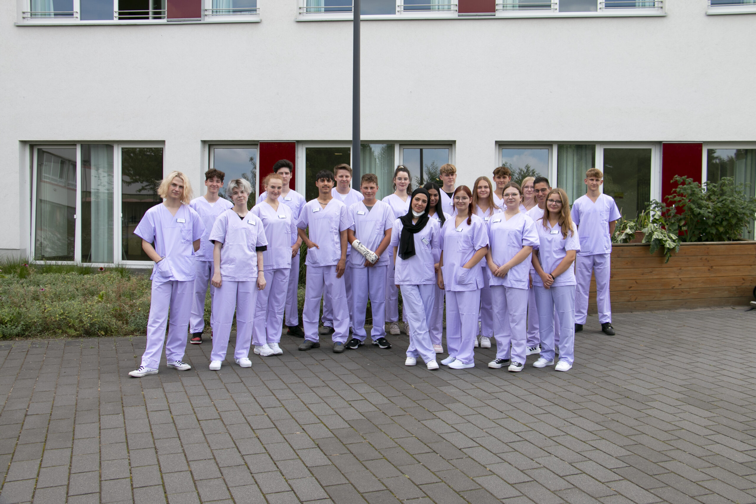 Jahrespraktikanten und FSJler 2022 im KlinikumStadtSoest