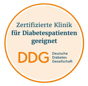 Zertifikat der DDG: Klinik für Diabetespatienten geeignet