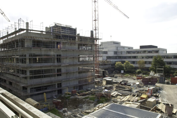 Bau des Ärztehauses am Klinikum
