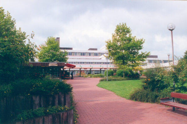 Vorderseite des ehemaligen Stadtkrankenhauses