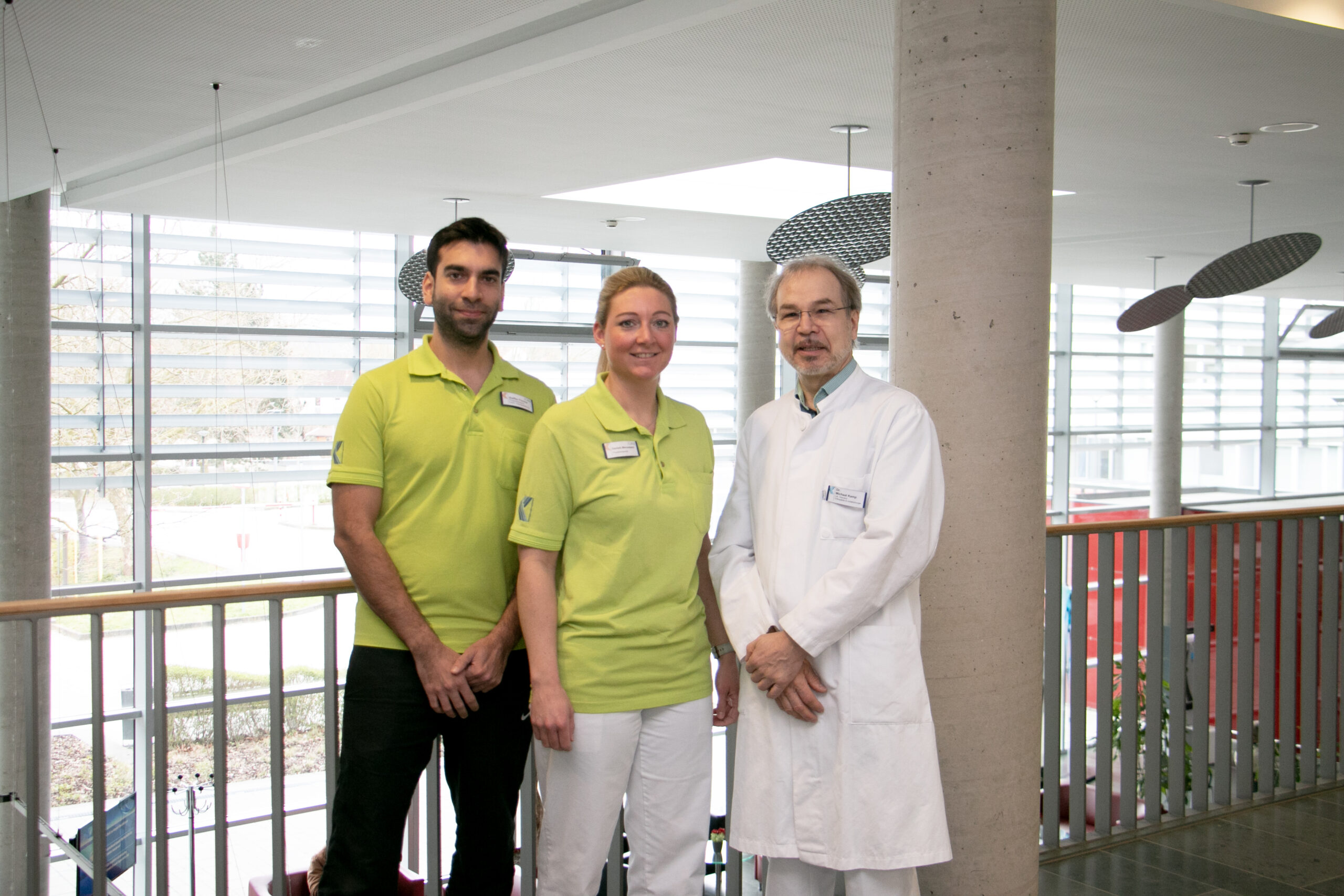 Die Referenten des 6. Soester Gelenkforums: Steffen Fischer, Daniela Menzebach und Dr. med. Michael Kamp.