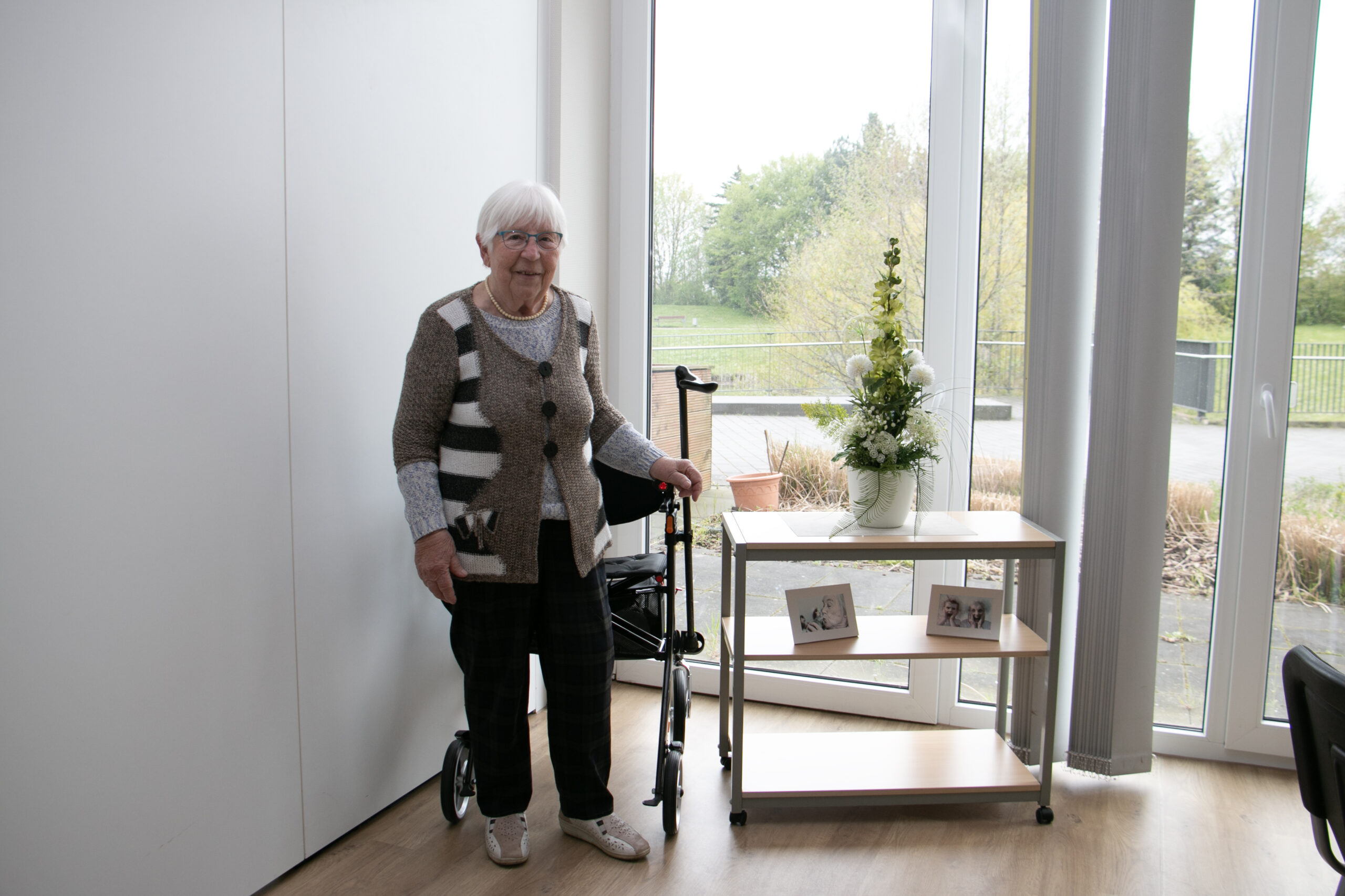 Erika Rhemtulla in der Geriatrischen Tagesklinik am KlinikumStadtSoest
