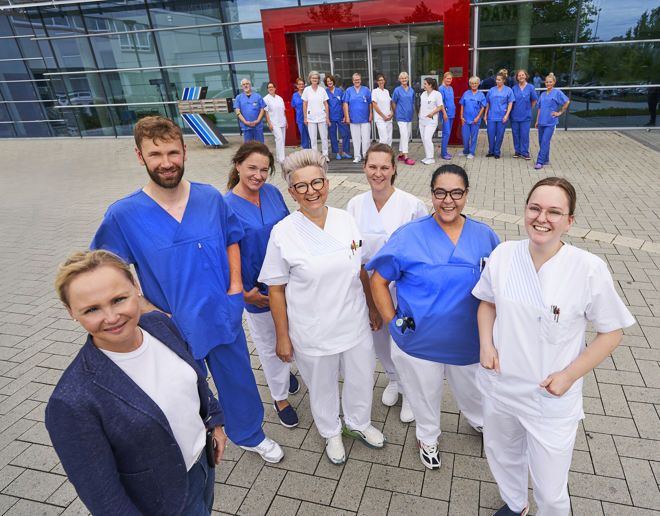 Ein starkes Team: Die Pflegekräfte im KlinikumStadtSoest