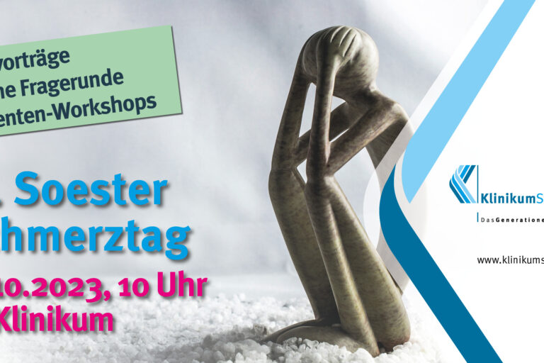 Soester Schmerztag 2023 11. Soester Schmerztag 2023 im KlinikumStadtSoest