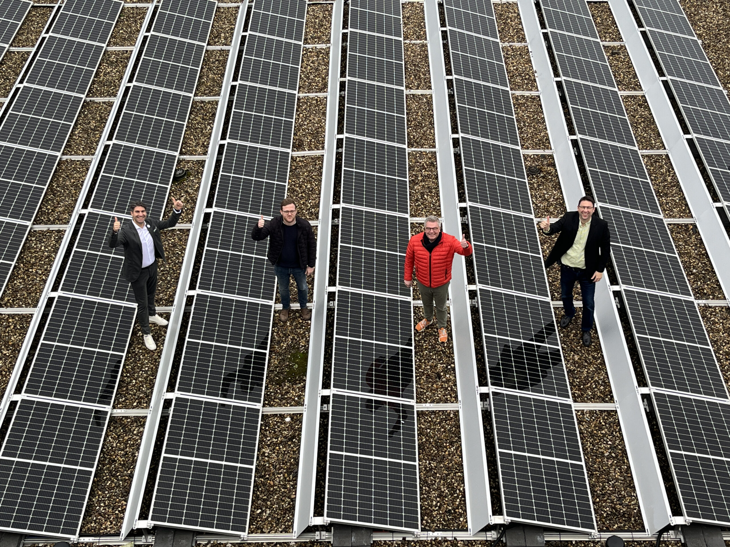 PV-Anlage auf Klinikum-Dach Die PV-Anlage auf dem Dach des KlinikumStadtSoest