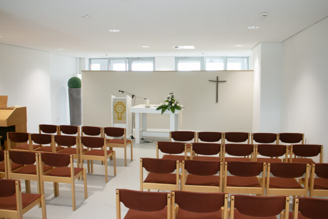 Raum der Stille Der neue Raum der Stille im Eingangsbereich des KlinikumStadtSoest