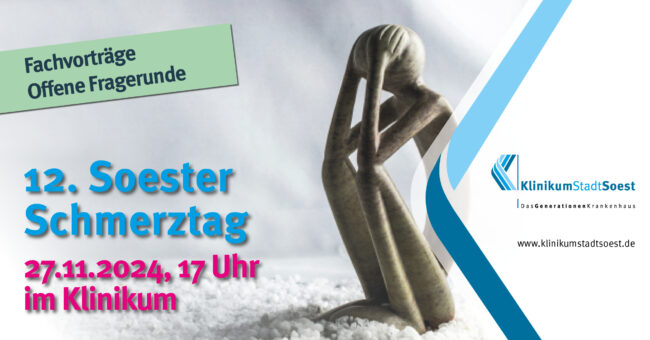 12. Soester Schmerztag im KlinikumStadtSoest