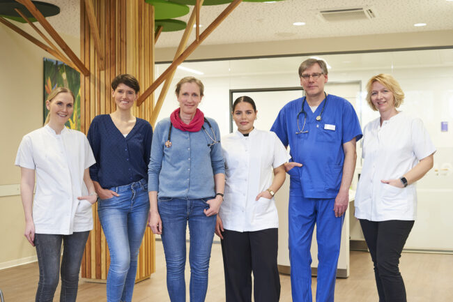 Das Team der Kinder- und Jugendarztpraxis im MVZ am KlinikumStadtSoest