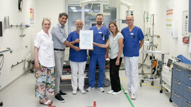 Rezertifizierung Regionales Taumazentrum Das KlinikumStadtSoest wurde erneut als Regionales Traumazentrum ausgezeichnet