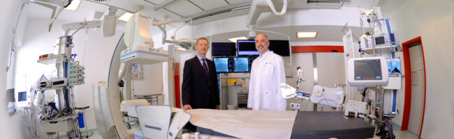 Prof. Lins und Prof. Flesch