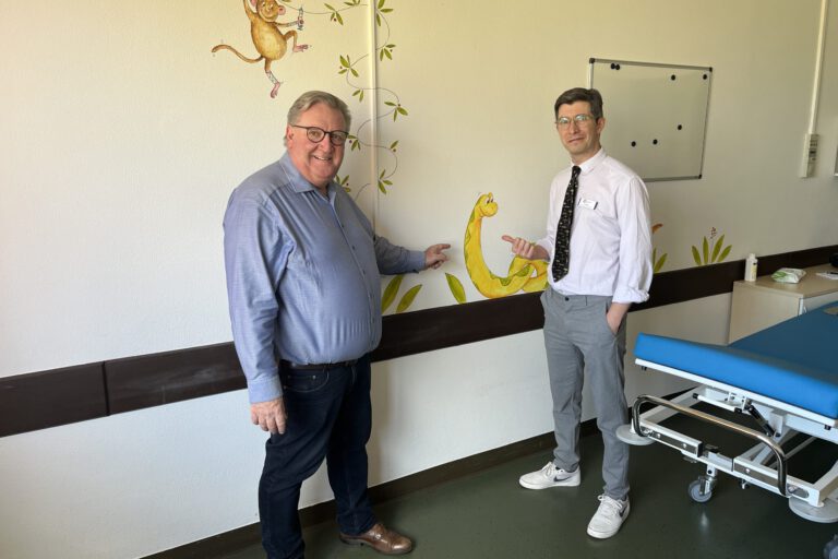 Kindergerechte Gestaltung der Kinderorthopädie